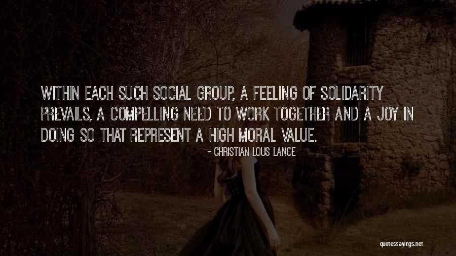 A Christian Joy Quotes By Christian Lous Lange A Christian Joy Quotes By Christian Lous Lange