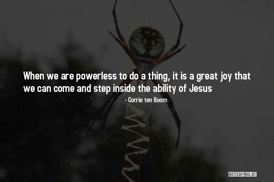A Christian Joy Quotes By Corrie Ten Boom A Christian Joy Quotes By Corrie Ten Boom