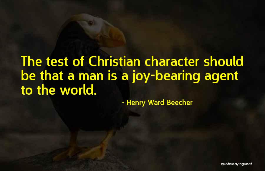 A Christian Joy Quotes By Henry Ward Beecher A Christian Joy Quotes By Henry Ward Beecher