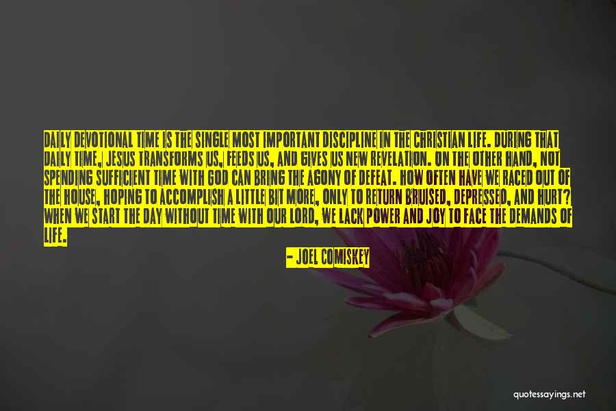 A Christian Joy Quotes By Joel Comiskey A Christian Joy Quotes By Joel Comiskey