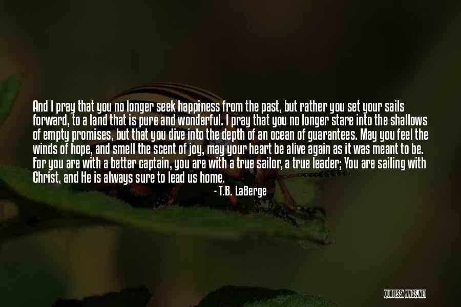 A Christian Joy Quotes By T.B. LaBerge A Christian Joy Quotes By T.B. LaBerge
