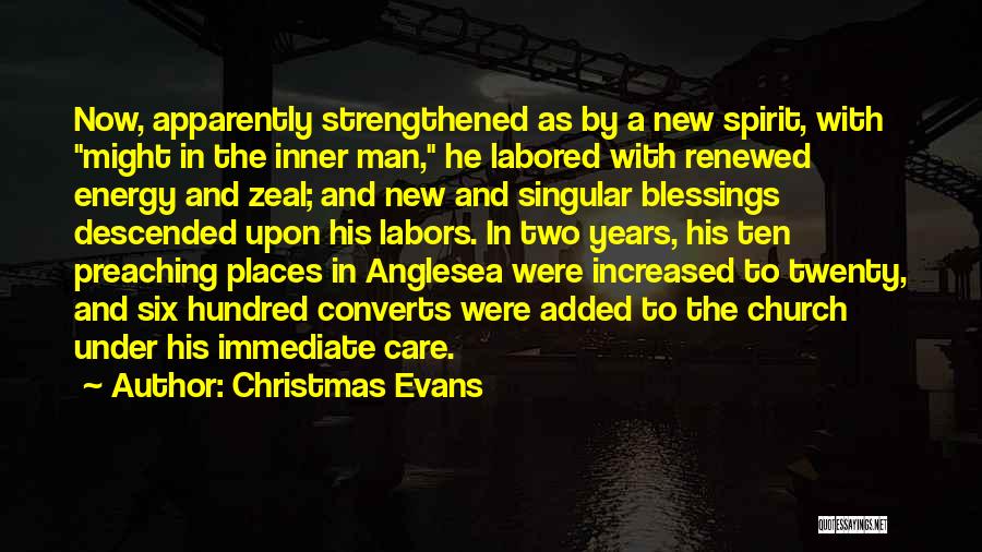 A Christmas Blessing Quotes By Christmas Evans