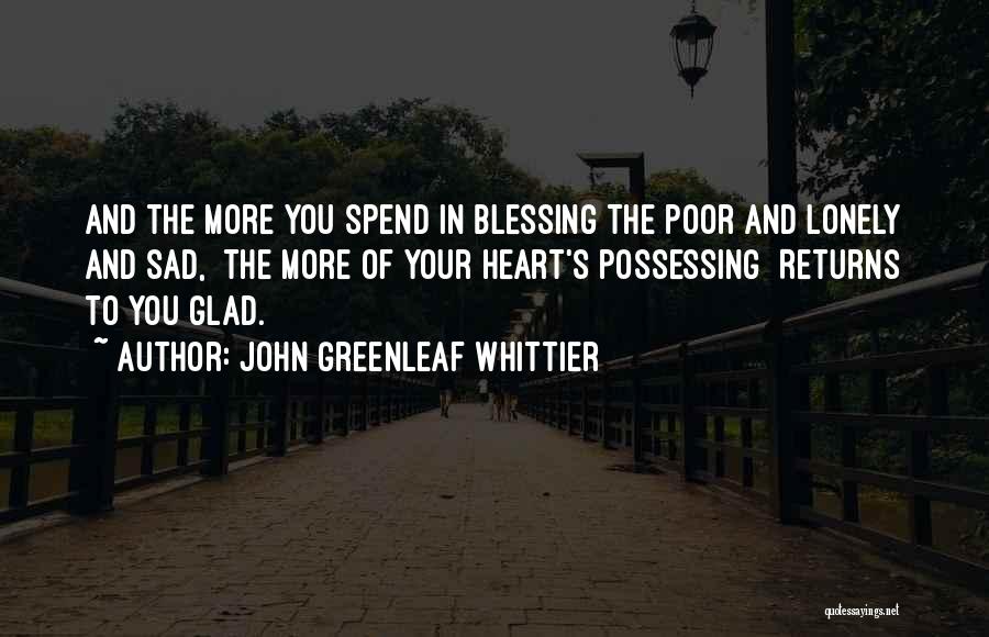 A Christmas Blessing Quotes By John Greenleaf Whittier