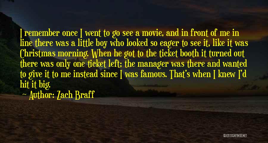 A Christmas Movie Quotes By Zach Braff