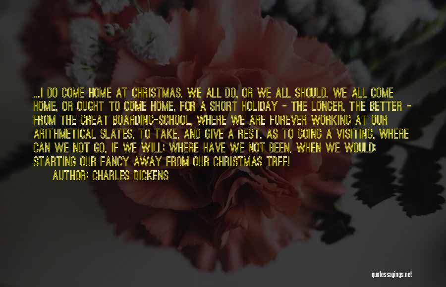 A Christmas Tree Quotes By Charles Dickens