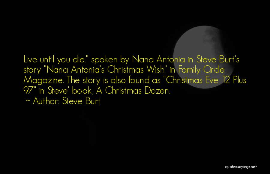 A Christmas Wish Quotes By Steve Burt