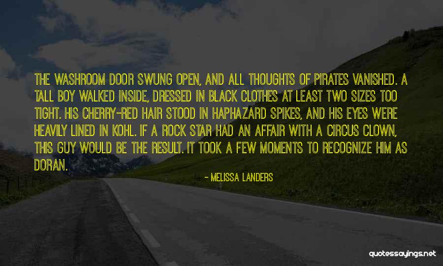 A Circus Clown Quotes By Melissa Landers A Circus Clown Quotes By Melissa Landers