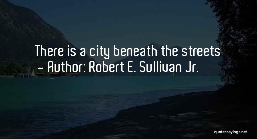 A City Quotes By Robert E. Sullivan Jr.