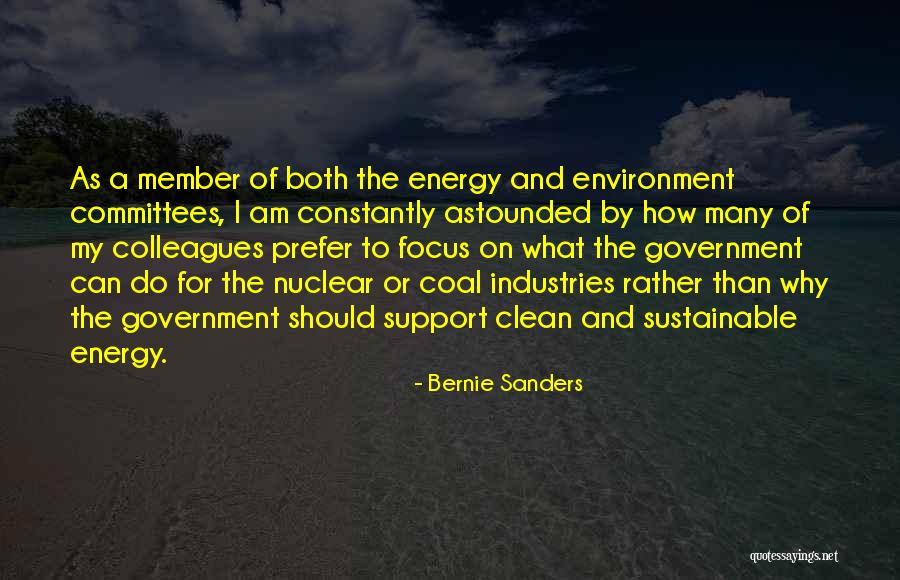 A Clean Environment Quotes By Bernie Sanders A Clean Environment Quotes By Bernie Sanders