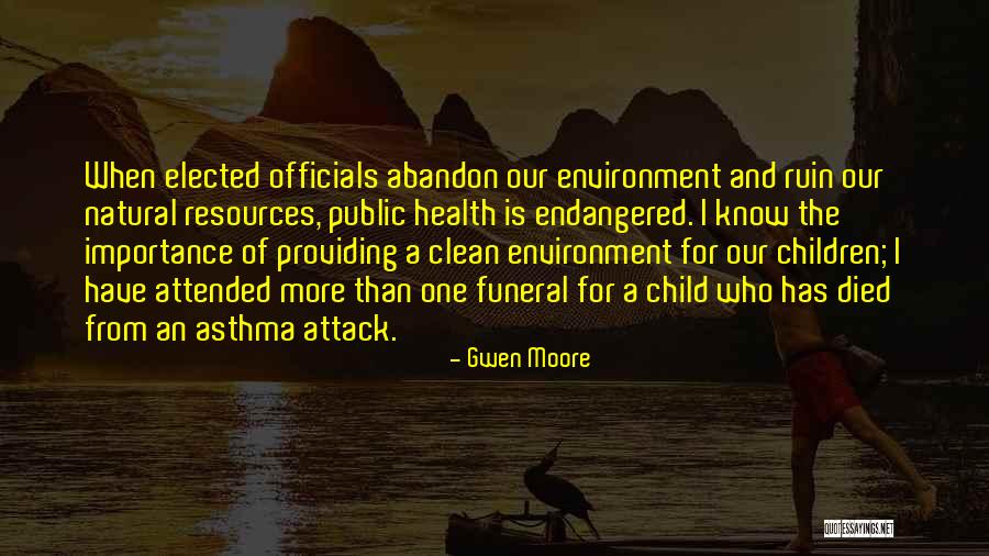 A Clean Environment Quotes By Gwen Moore A Clean Environment Quotes By Gwen Moore
