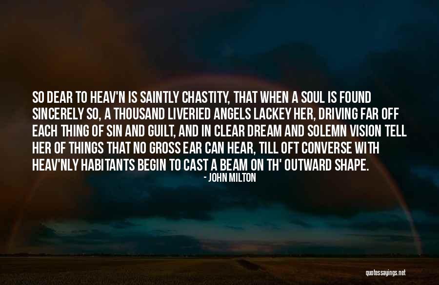 A Clear Vision Quotes By John Milton A Clear Vision Quotes By John Milton