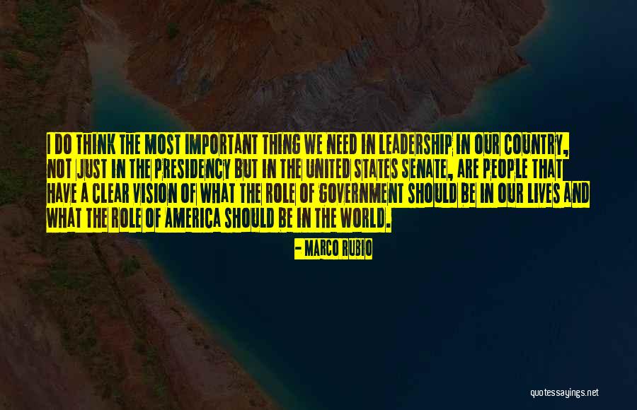 A Clear Vision Quotes By Marco Rubio A Clear Vision Quotes By Marco Rubio