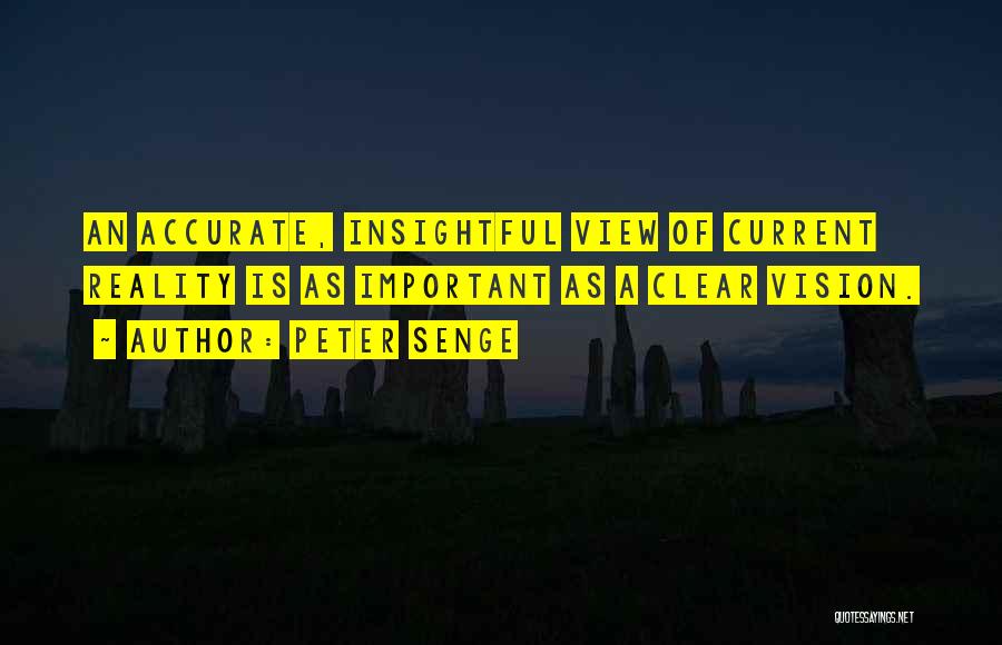 A Clear Vision Quotes By Peter Senge