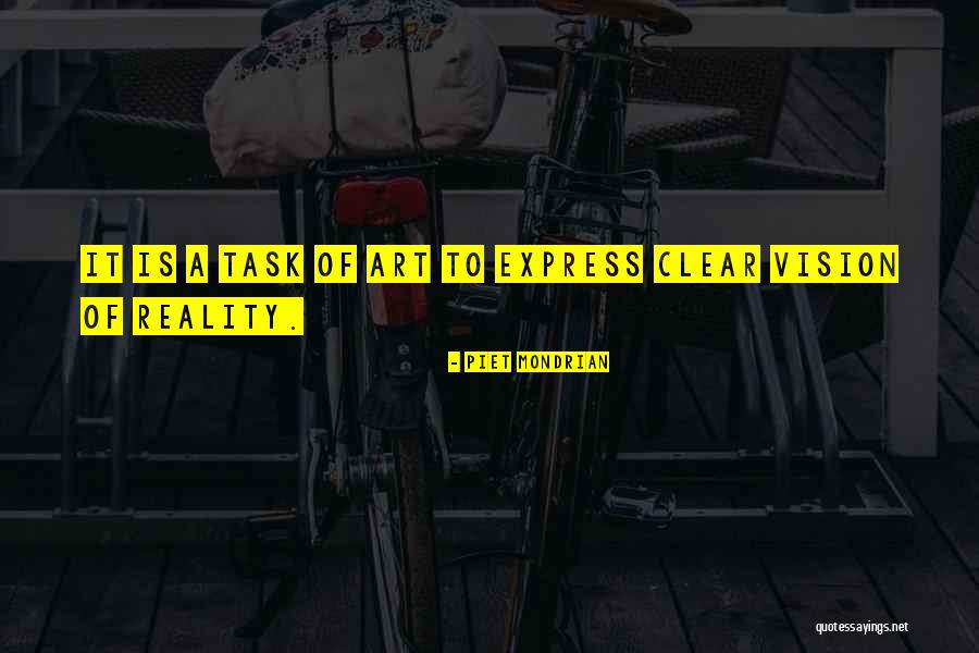 A Clear Vision Quotes By Piet Mondrian