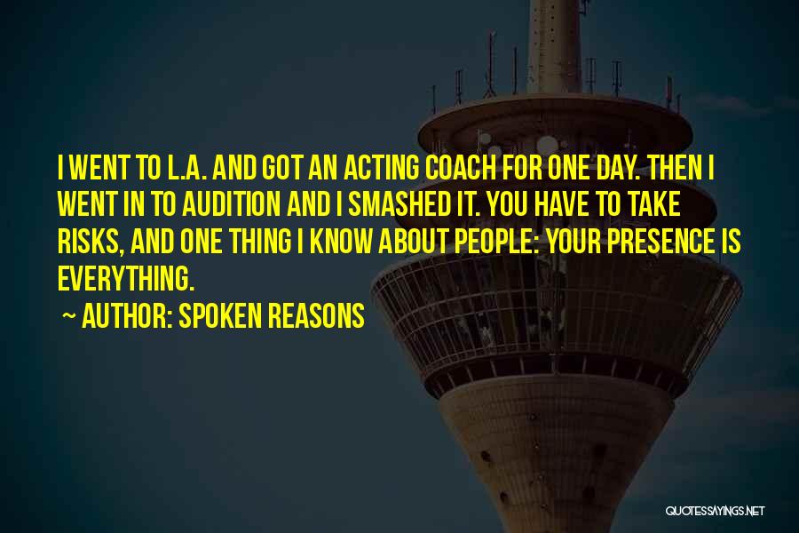 A Coach Quotes By Spoken Reasons