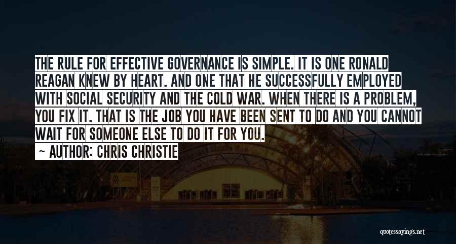 A Cold Heart Quotes By Chris Christie