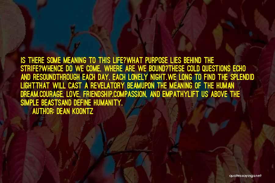 A Cold Night Quotes By Dean Koontz