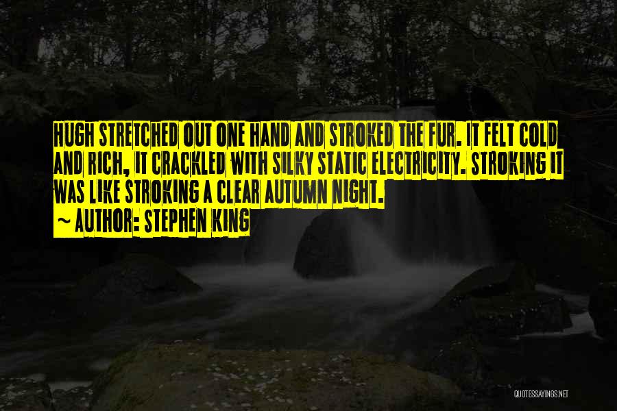 A Cold Night Quotes By Stephen King