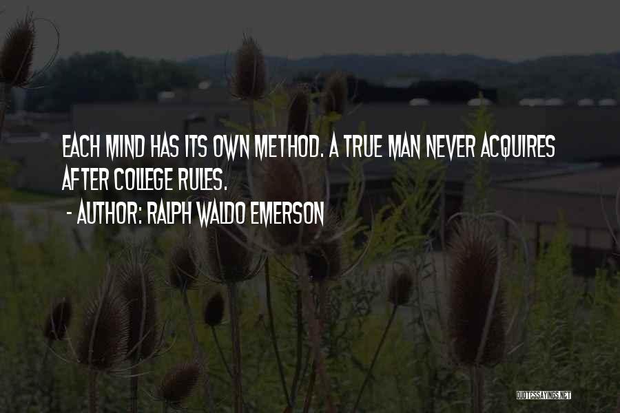 A College Education Quotes By Ralph Waldo Emerson