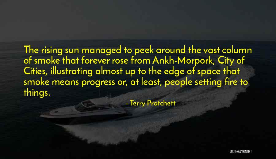 A Column Of Fire Quotes By Terry Pratchett A Column Of Fire Quotes By Terry Pratchett