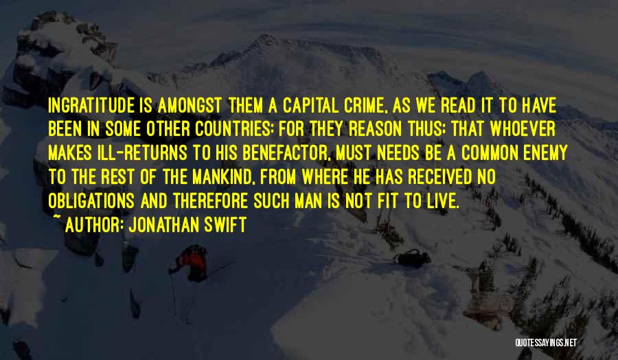 A Common Enemy Quotes By Jonathan Swift