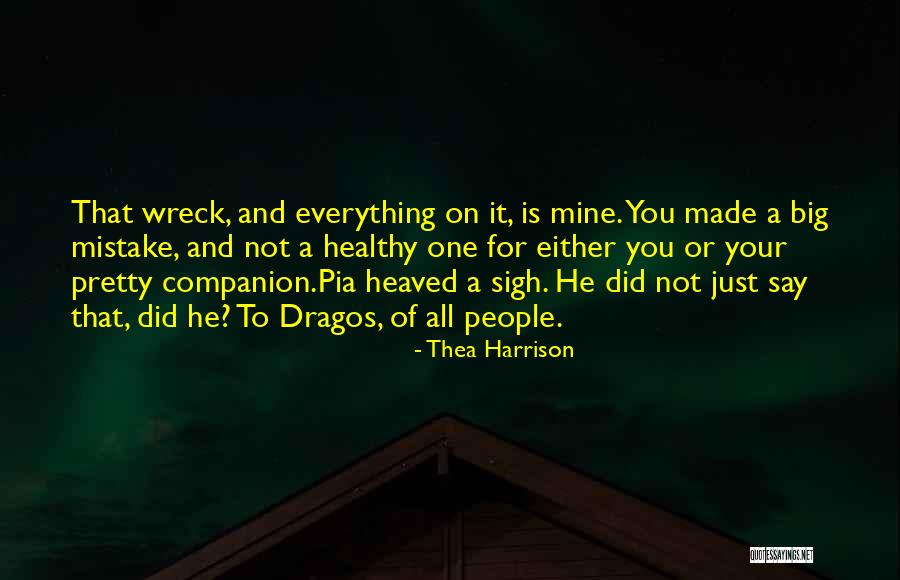 A Companion Quotes By Thea Harrison A Companion Quotes By Thea Harrison