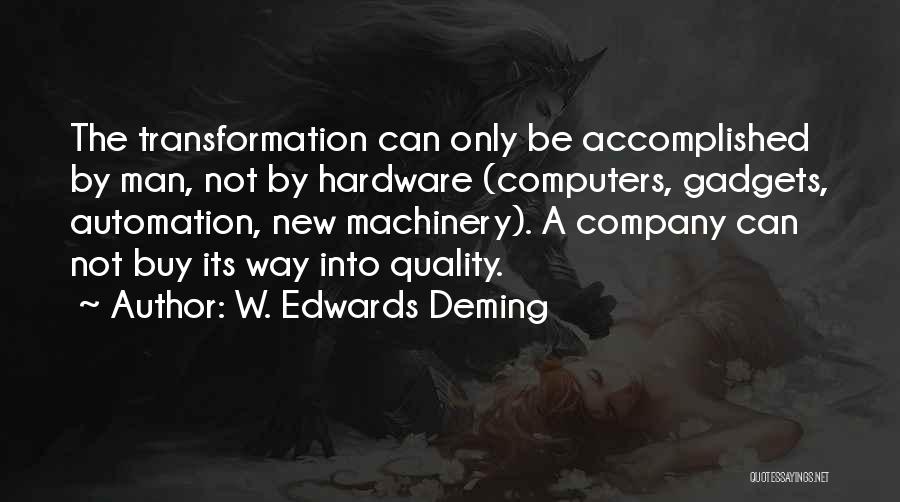 A Company Man Quotes By W. Edwards Deming