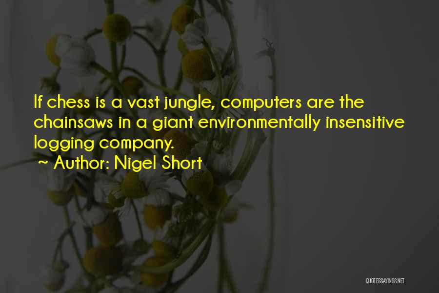 A Company Quotes By Nigel Short