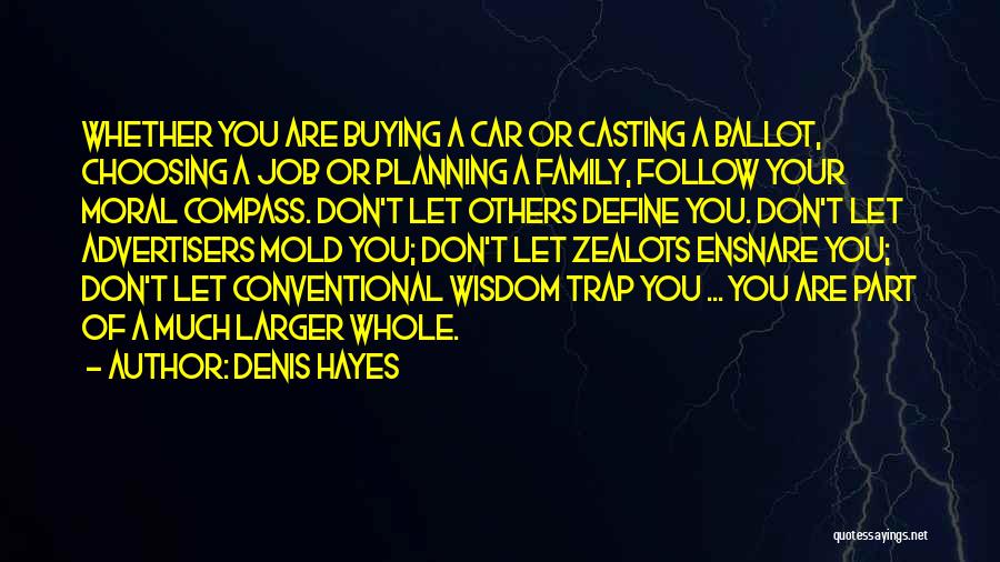 A Compass Quotes By Denis Hayes