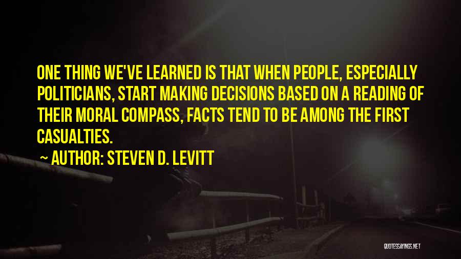 A Compass Quotes By Steven D. Levitt