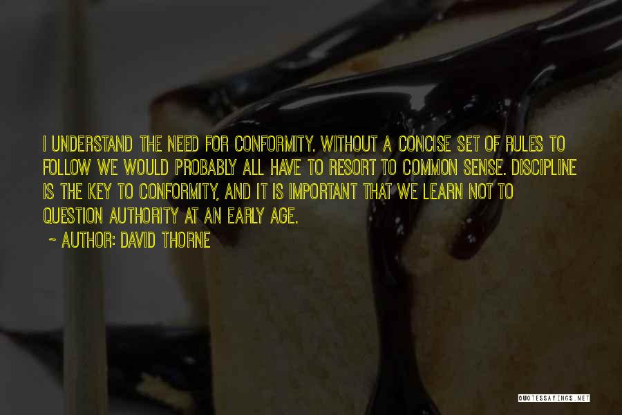 A Concise Quotes By David Thorne