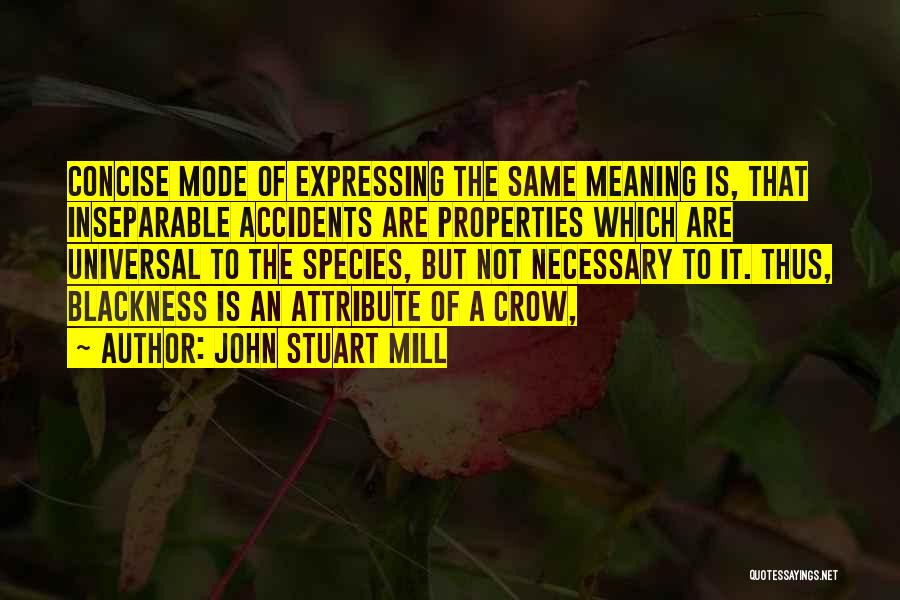 A Concise Quotes By John Stuart Mill