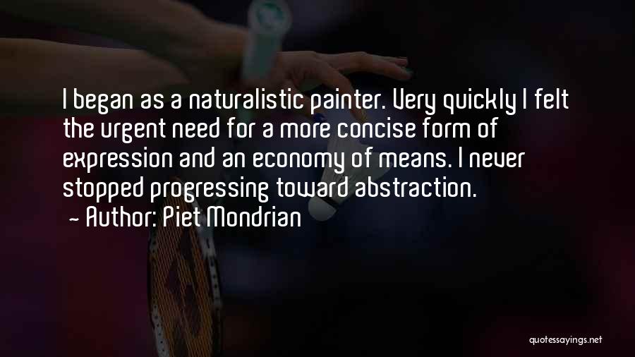 A Concise Quotes By Piet Mondrian