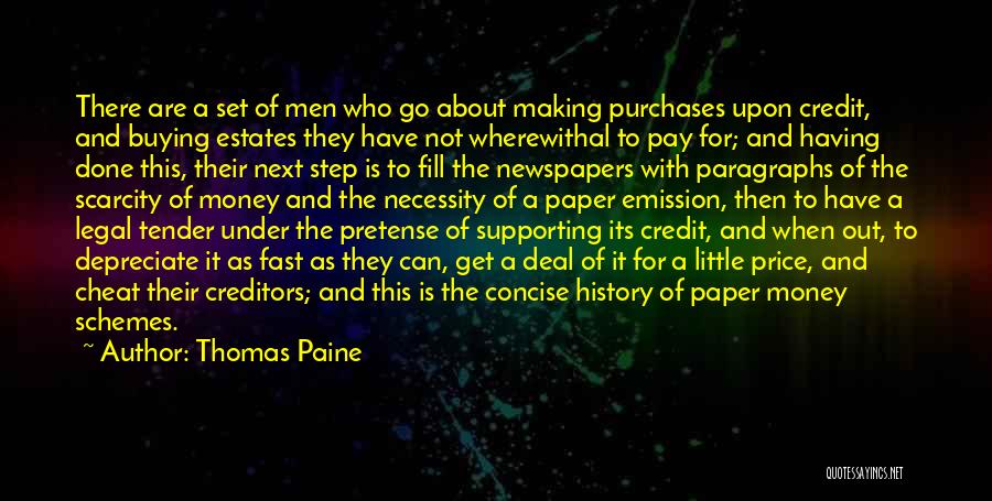 A Concise Quotes By Thomas Paine