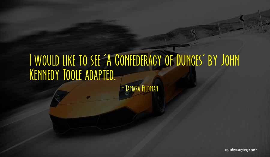 A Confederacy Of Dunces Quotes By Tamara Feldman A Confederacy Of Dunces Quotes By Tamara Feldman