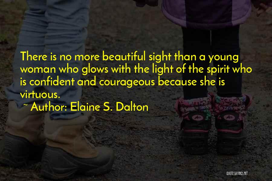 A Confident Woman Quotes By Elaine S. Dalton