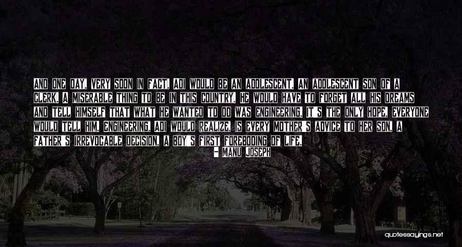 A Country Boy Quotes By Manu Joseph A Country Boy Quotes By Manu Joseph