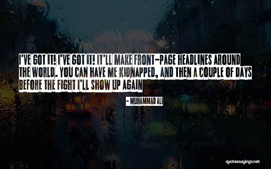 A Couple Fighting Quotes By Muhammad Ali A Couple Fighting Quotes By Muhammad Ali