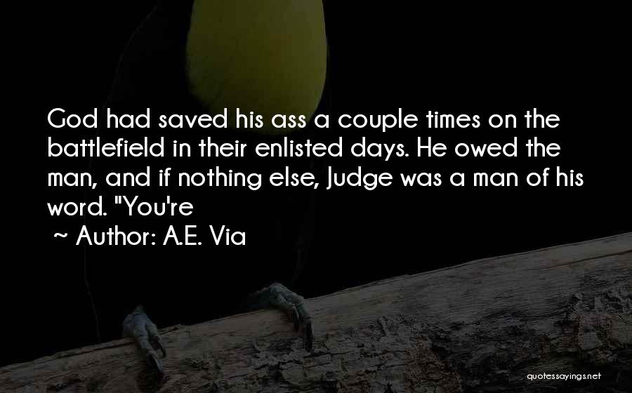 A Couple Word Quotes By A.E. Via