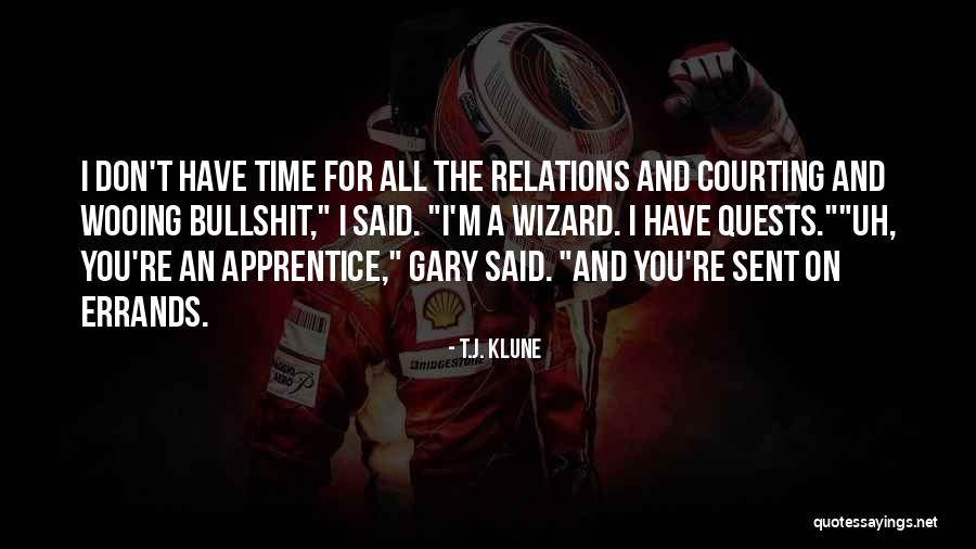 A Courting Quotes By T.J. Klune A Courting Quotes By T.J. Klune