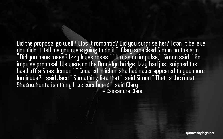 A Covered Bridge Quotes By Cassandra Clare A Covered Bridge Quotes By Cassandra Clare