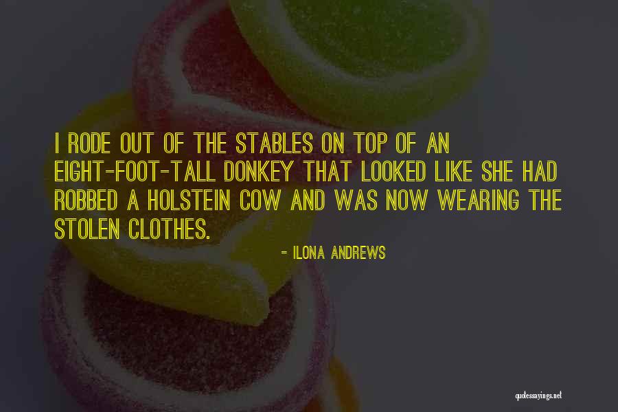 A Cow Quotes By Ilona Andrews A Cow Quotes By Ilona Andrews