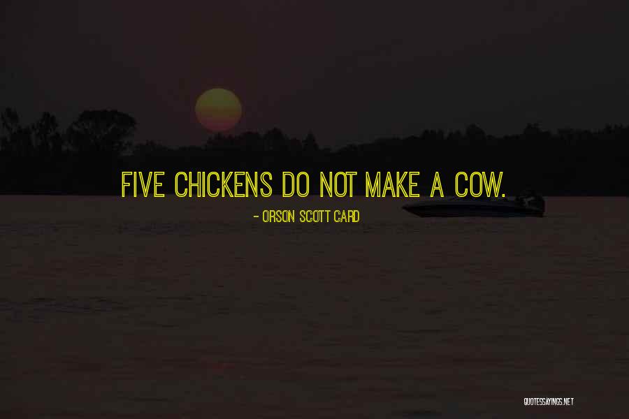 A Cow Quotes By Orson Scott Card A Cow Quotes By Orson Scott Card
