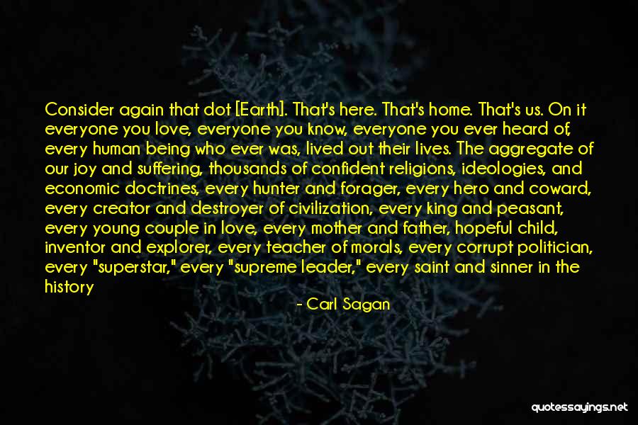 A Coward Leader Quotes By Carl Sagan A Coward Leader Quotes By Carl Sagan