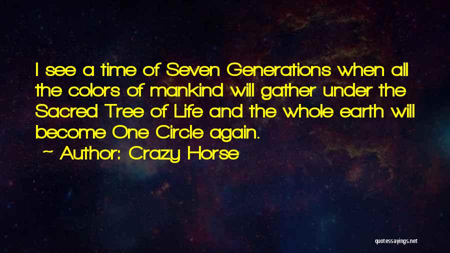 A Crazy Life Quotes By Crazy Horse