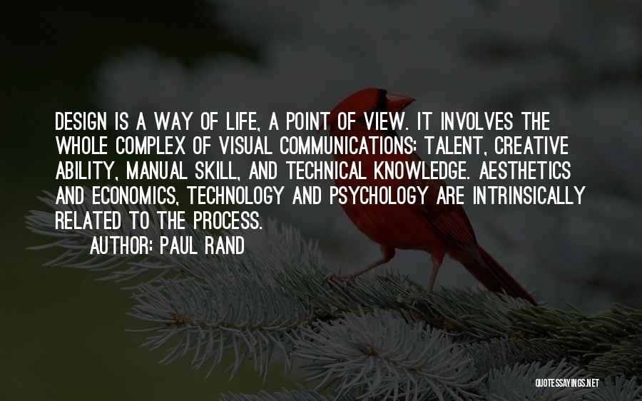 A Creative Life Quotes By Paul Rand