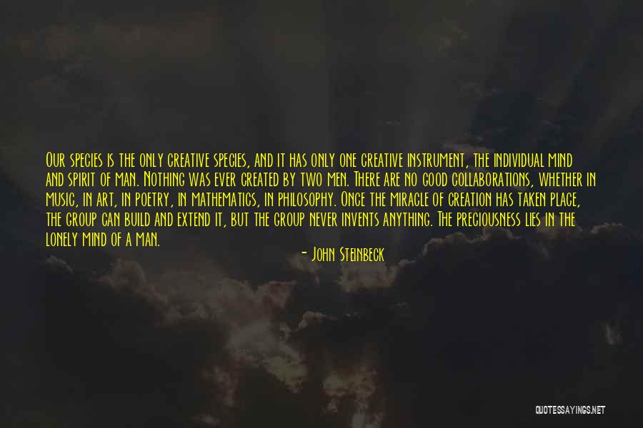 A Creative Mind Quotes By John Steinbeck