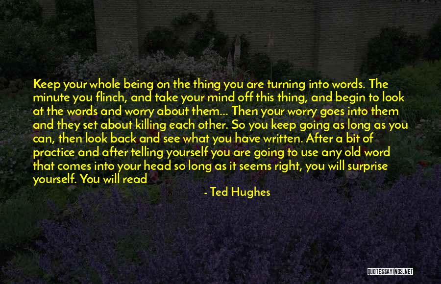 A Creative Mind Quotes By Ted Hughes A Creative Mind Quotes By Ted Hughes
