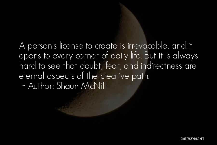 A Creative Person Quotes By Shaun McNiff