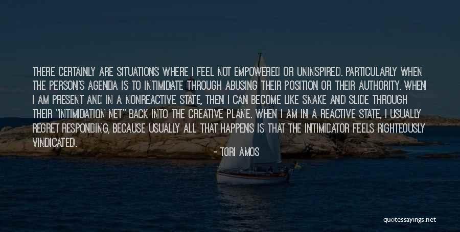 A Creative Person Quotes By Tori Amos